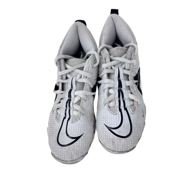 Nike Alpha Menace 3 Shark Football‎ Cleats Men's 13C White Fast Flex CV0581-100 - Picture 6 of 9